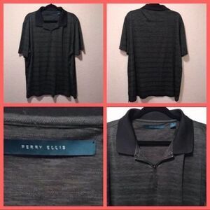 Perry Ellis Half Zip Shirt. Excellent condition.